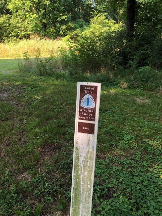 trail of tears marker